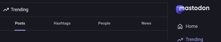 Trending auf Mastodon